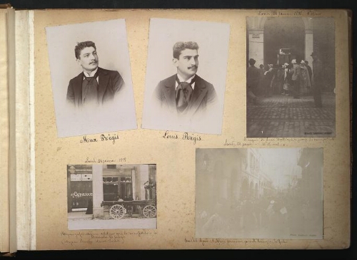 Album de photographies sur les évènements d’Alger, 24 janvier au 23 juin 1898